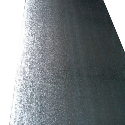 Κανονική εξυπηρέτηση επεξεργασίας spangle Dx51d Dx52d Dx53d Ζυγισμένο φύλλο χάλυβα για πάχος 0,4 mm και κάμψη