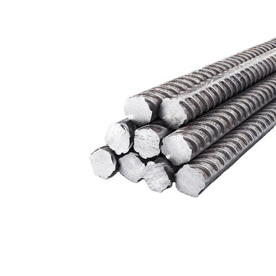 HRB400 HRB500 8mm Reinforcing Bar Rebar Steel Custom Design 6-12M μήκος Υπηρεσία επεξεργασίας αποσύνδεσης