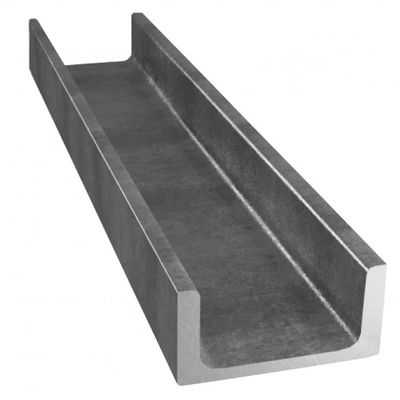 Ατσάλι U Channel Steel με JIS ASTM GB BS EN DIN Standard κατά πραγματικό βάρος