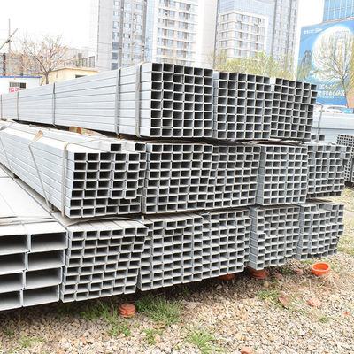 Υψηλότερη αντοχή στη διάβρωση 0,12 mm-6 mm πάχος ζεστός βύθιση γαλβανισμένο τετραγωνικό σωλήνα από χάλυβα και σωλήνα GI με πιστοποιητικό ROHS