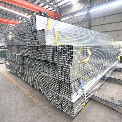 Υψηλότερη αντοχή στη διάβρωση 0,12 mm-6 mm πάχος ζεστός βύθιση γαλβανισμένο τετραγωνικό σωλήνα από χάλυβα και σωλήνα GI με πιστοποιητικό ROHS