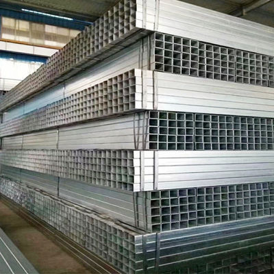 Υψηλότερη αντοχή στη διάβρωση 0,12 mm-6 mm πάχος ζεστός βύθιση γαλβανισμένο τετραγωνικό σωλήνα από χάλυβα και σωλήνα GI με πιστοποιητικό ROHS