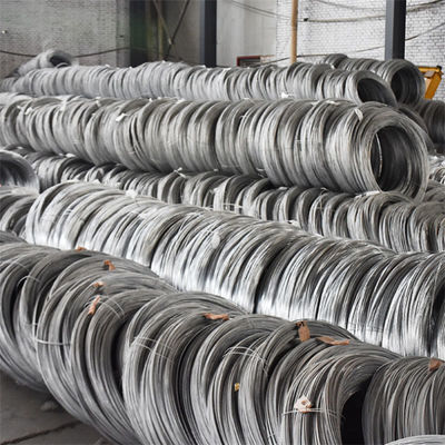 Προϋπολογιστικά φιλικά 6.0.5 mm έως 6 mm θερμό βουτηγμένο γαλβανισμένο ατσάλινο σύρμα με ηλεκτρογαλβανισμό