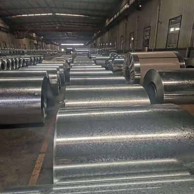 Απευθείας προμήθεια Regular Spangle Dx51d Dx52d Dx53d ASTM A283 A36 Ζυγισμένη τροχιά από ατσάλι άνθρακα με επικάλυψη Z10-Z29