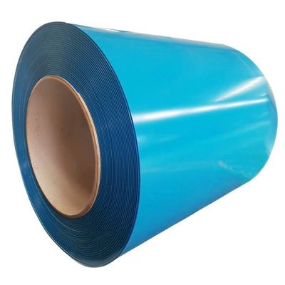 Υλικό διασφάλισης PPGI Coils Color Coated Steel Coil RAL9002/9006 με πλάτος 600-1250mm και επικάλυψη Z121-Z180