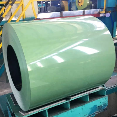 600-1250mm πλάτος χρωματικά επικαλυμμένη ταινία χαλύβδου με πρότυπα και αντοχή