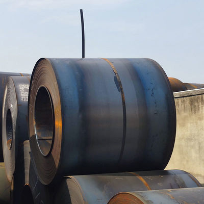 Προσαρμοσμένο Q195 Q215 Q235 Q255 Q275 Q355 Ss400 Carbon Steel Coil Ζεστό ελαστικό πλάτος Απαιτούμενη ποιότητα Ss400