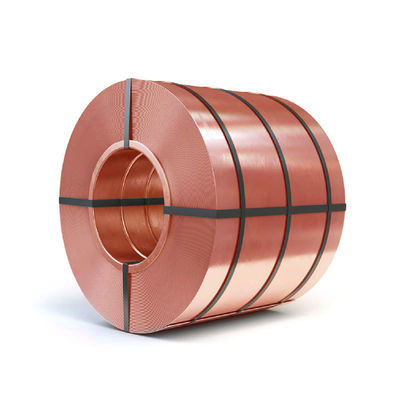 Χωρίς κράμα Copper Strip Coil 0.025 Υπηρεσία επεξεργασίας κοπής στη διάθεσή σας