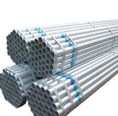 ASTM Standard Low 8m Length Galvanized Steel Pipe με ελαφριά επικάλυψη με λάδι και ελαφρώς ελαιωμένο φινίρισμα