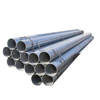 Διάμετρο 250 mm Ζυγισμένος χάλυβα σωλήνας με ελαθείσα ή μη επιφάνεια και βαθμό Dx51d Dx52d Dx53d