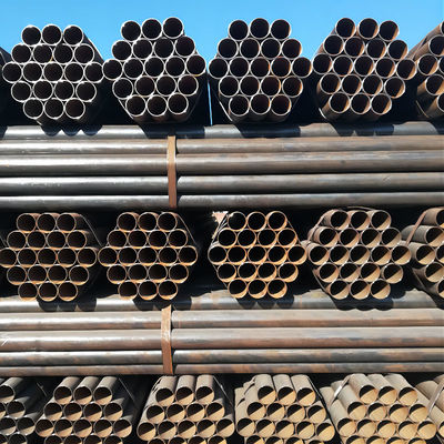 Q195 Q215 Q235 SS400 S235 astm a500 αδιάβροχο σωλήνα από χάλυβα άνθρακα