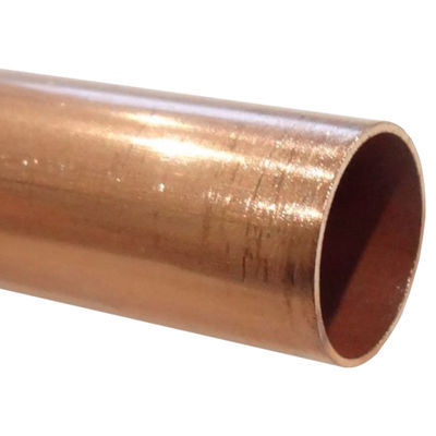 17mm χάλκινος σωλήνας για την βιομηχανία διακόσμησης και αντοχή πρώτες ύλες