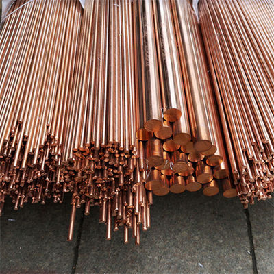 Φθηνή 3mm Copper Round Rod με 99% Cu Min και Υπηρεσία Αποσύνδεσης από την Direct