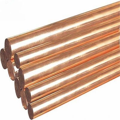 Χωρίς κράμα Cucr1 CW105C UNS C18200 Προμηθευτές ράβδων χαλκού Πρωτεΐνες και υπηρεσίες επεξεργασίας τρυπανισμού