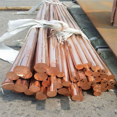 Χωρίς κράμα Cucr1 CW105C UNS C18200 Προμηθευτές ράβδων χαλκού Πρωτεΐνες και υπηρεσίες επεξεργασίας τρυπανισμού