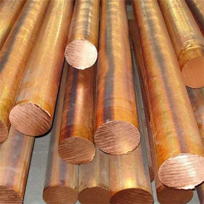 Διάστημα 1-6m ή ως εξυπηρέτηση κάμψης για πρώτες ύλες 2m C1100 Κούπα στρογγυλή ράβδος επίπεδα στρογγυλά στερεά ράβδους από χαλκό