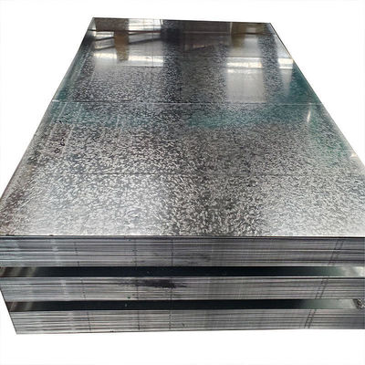 Τυπικό ASTM Dx51d Dx52d Dx53d Πλάκα γαλβάνου για κατασκευή εμπορευματοκιβωτίων και ανθεκτική