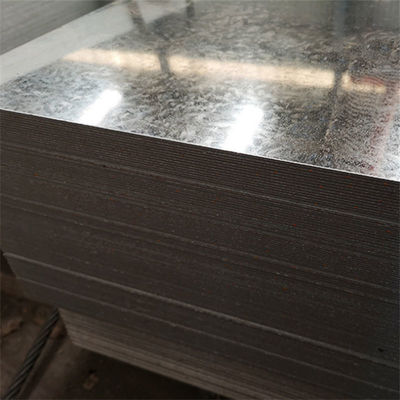 Τυπικό ASTM Dx51d Dx52d Dx53d Πλάκα γαλβάνου για κατασκευή εμπορευματοκιβωτίων και ανθεκτική