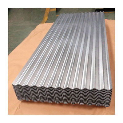Επικάλυψη απευθείας πώλησης Z41-Z60 ASTM GI GL κυματισμένα επικαλυμμένα φύλλα χάλυβα με μήκος 2001-3600mm