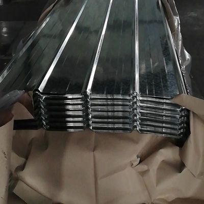 3601-3660mm μήκος Προσαρμοσμένο γαλβανισμένο φύλλο οροφής με υλικά ανοχής και αντοχής ± 1%