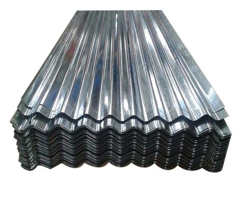 GB Standard 0,12-1,2mm*600-1250mm πάχος 4x8 Ζυγισμένο κυματοειδές χαλύβδινο φύλλο οροφής για αυστηρή δοκιμή διασφάλισης