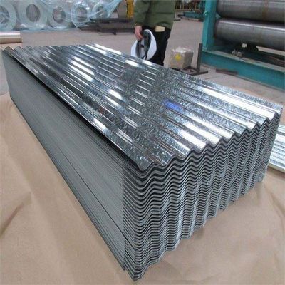 GB Standard 0,12-1,2mm*600-1250mm πάχος 4x8 Ζυγισμένο κυματοειδές χαλύβδινο φύλλο οροφής για αυστηρή δοκιμή διασφάλισης