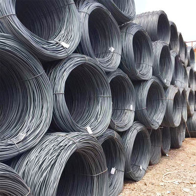 Q195 Q235 Q345 Ειδικό ατσάλι ελεύθερης κοπής 5,5 mm 6,5 mm ζεστό έλαση SAE 1008 Ατσάλι άνθρακα Wire Rod Coil