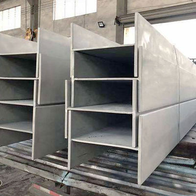 JIS G3101 EN10025 ASTM A36 ASTM A572 ASTM A992 Τυποποιημένες H-Beams από κράμα χάλυβα με πάχος φλάντζης σύμφωνα με τις ανάγκες του πελάτη