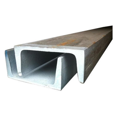 JIS ASTM GB BS EN DIN Standard C-Shaped Channel Steel για εφαρμογές κάμψης