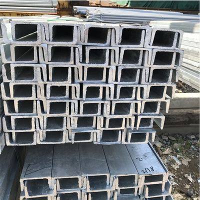 Χάλυβα διαύλου C12 X 20.7 U για έργα μηχανικής τείχους κουρτίνας
